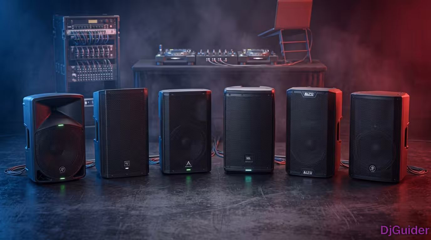 Beginner DJ speakers lineup