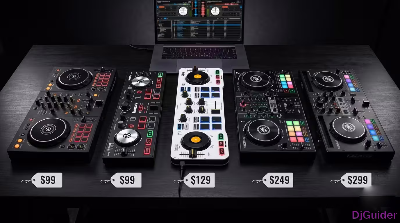 Comparison of various DJ controllers under $300