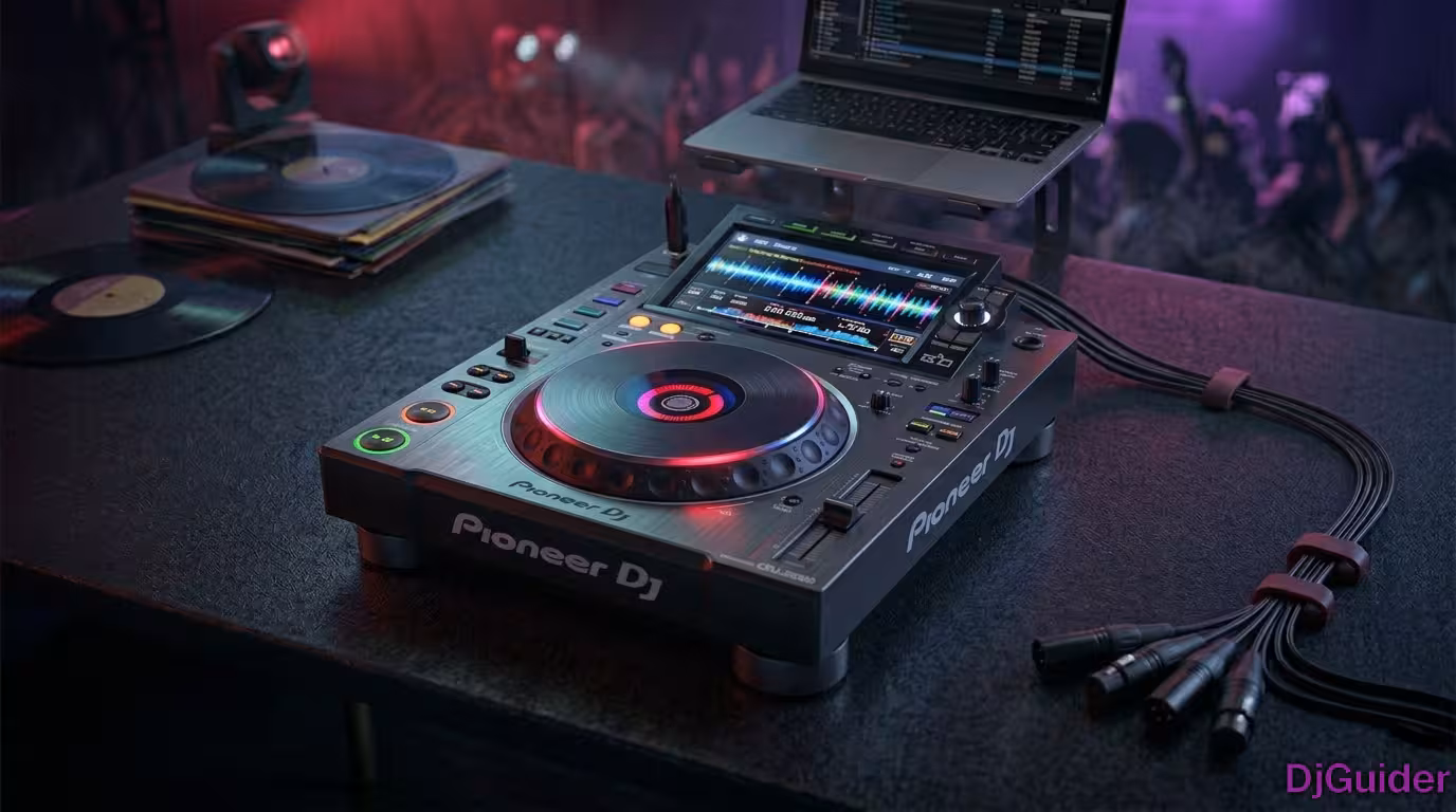 Pioneer DJ CDJ-3000 professional DJ multiplayer