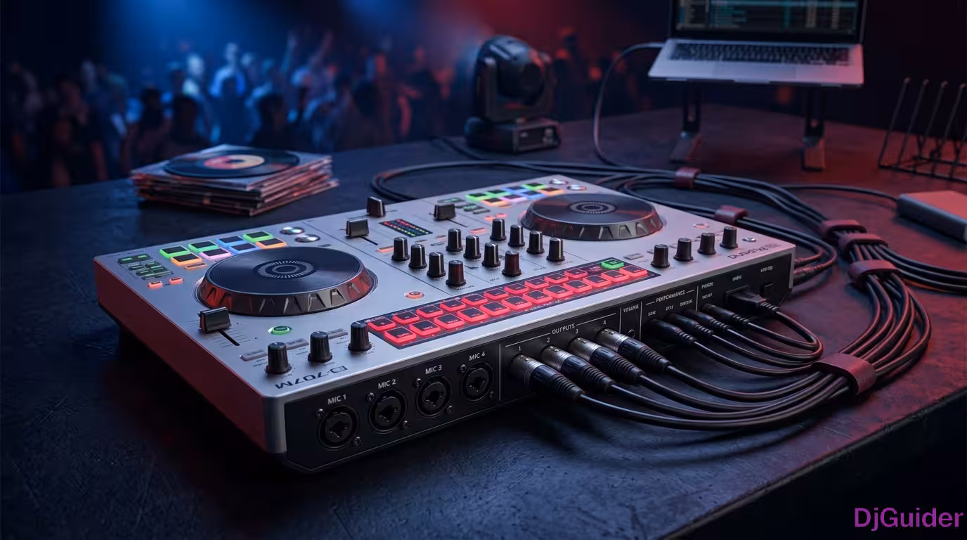 Roland DJ-707M Mobile Serato DJ Controller