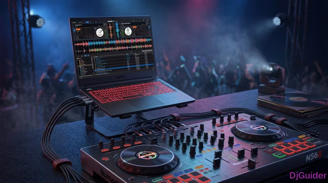XMG DJ 15 laptop designed for DJs